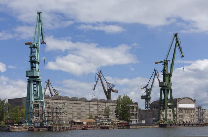 stocznia w Gdańsku